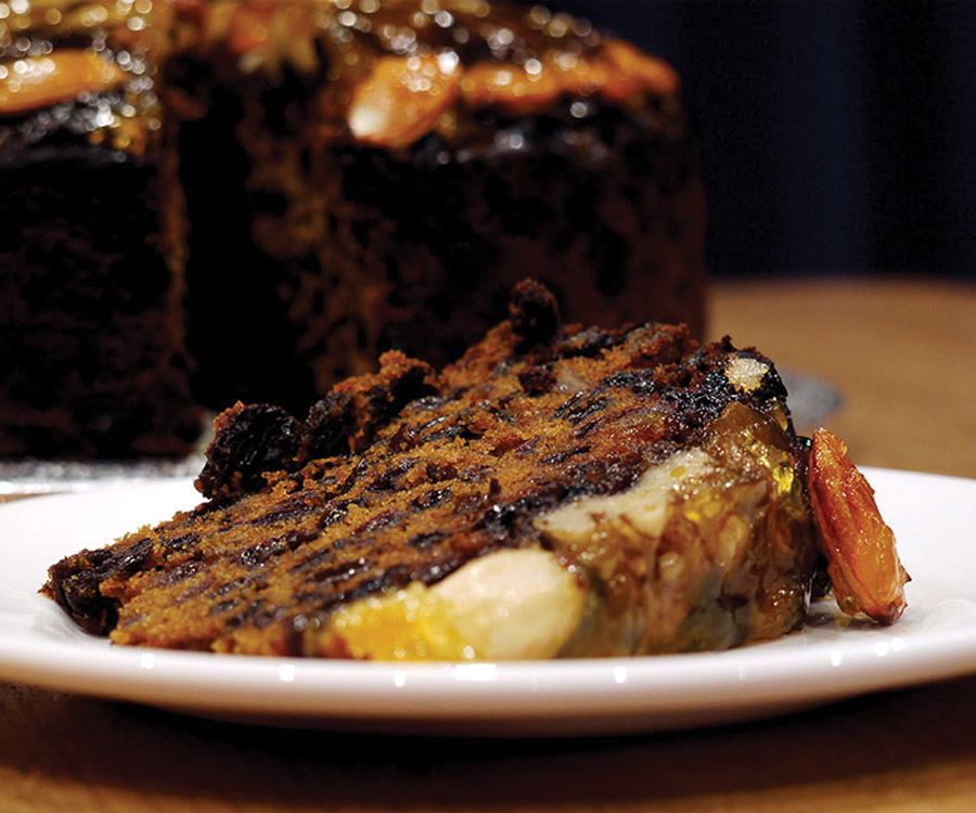 Dark Rich Fruit Cake Competition